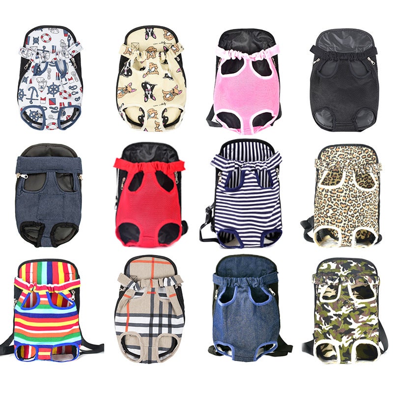 Generic Breathable Canvas Pet Carrier Backpack XL 