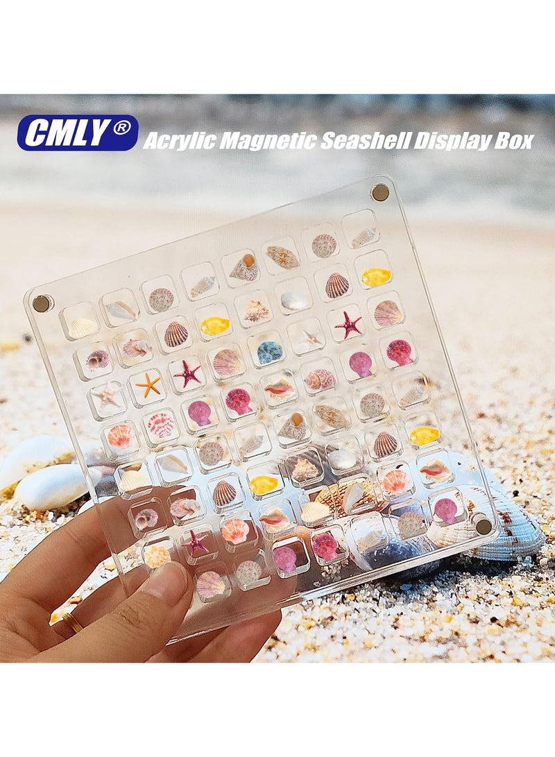 JiFENG Shell Mini Grid Plastic Storage Box  64 Grids - Image 2