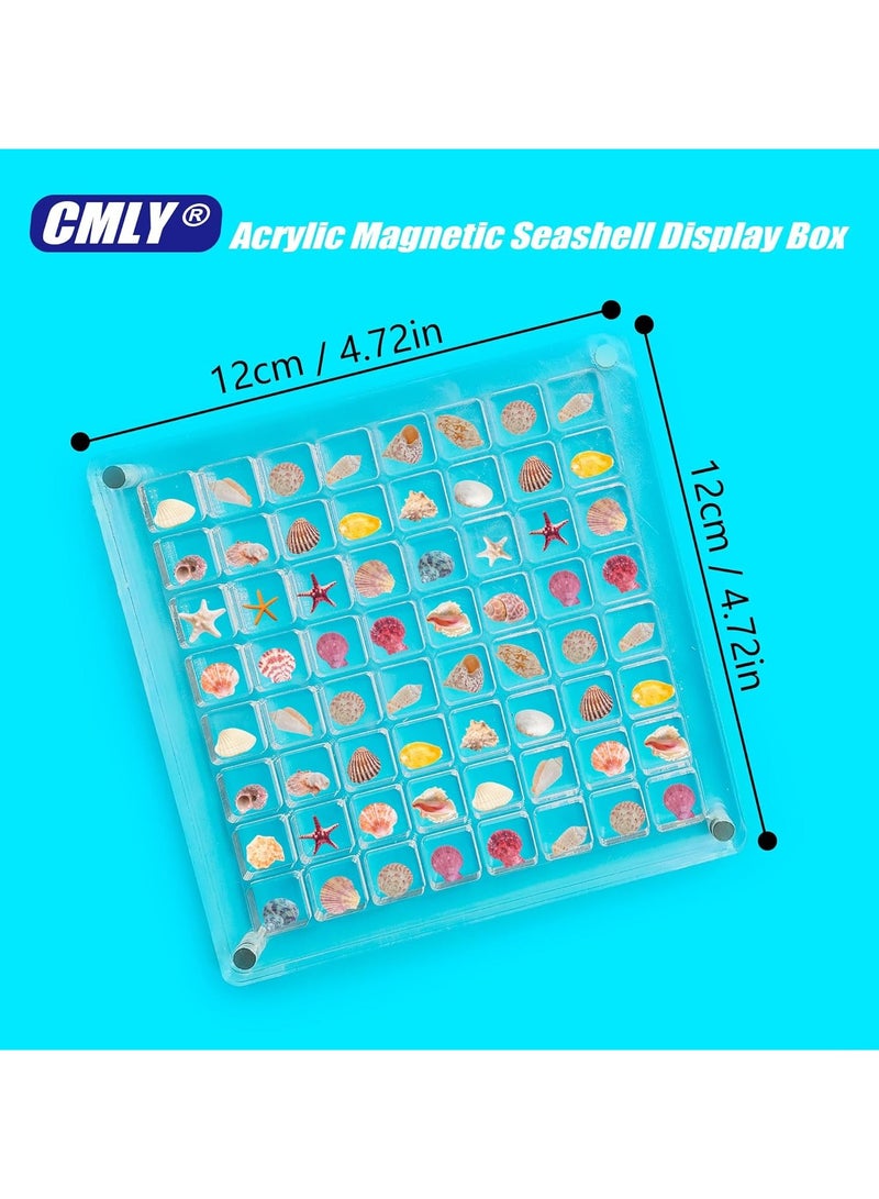 JiFENG Shell Mini Grid Plastic Storage Box  64 Grids - Image 3