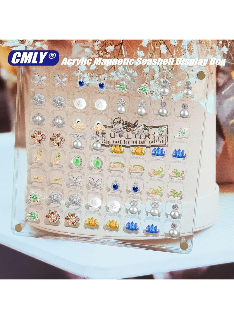 JiFENG Shell Mini Grid Plastic Storage Box  64 Grids - Image 4