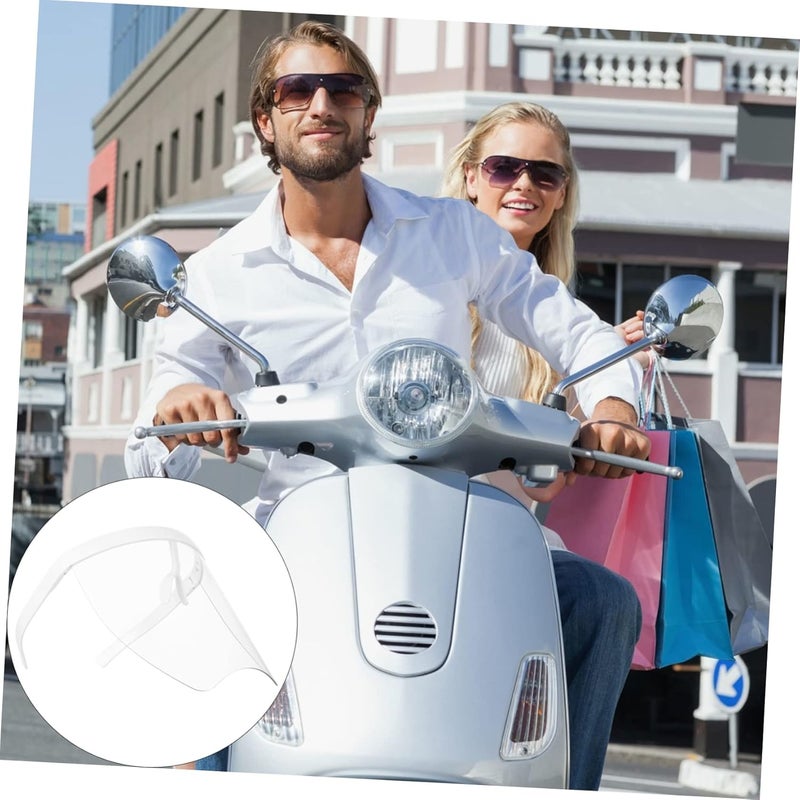 Jojofuny 3Pcs White Sun Goggle Visor Nonslip Cover Outdoor Use Smooth Temple Attached Nose Pads - Image 5