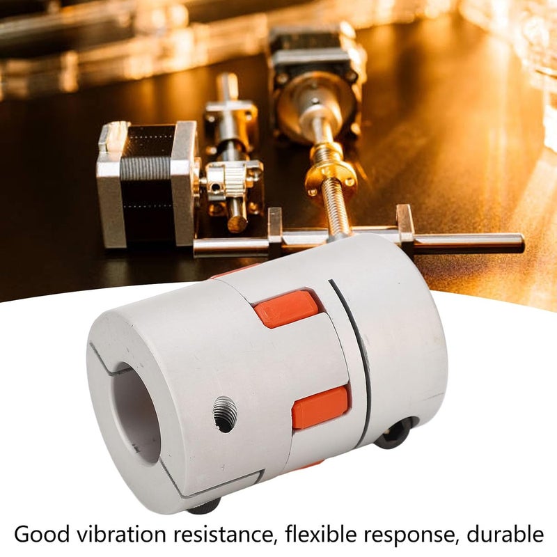 22مم اقتران العمود المرن من سبائك الألومنيوم للمحرك المؤازر طابعة ثلاثية الأبعاد آلة CNC - Image 4