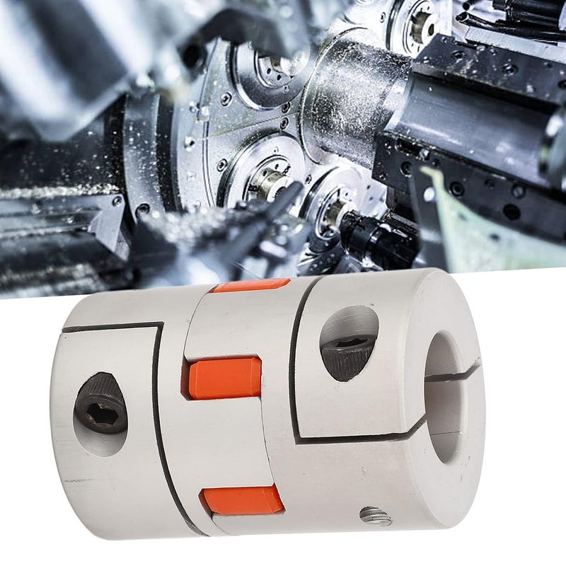 22مم اقتران العمود المرن من سبائك الألومنيوم للمحرك المؤازر طابعة ثلاثية الأبعاد آلة CNC - Image 5