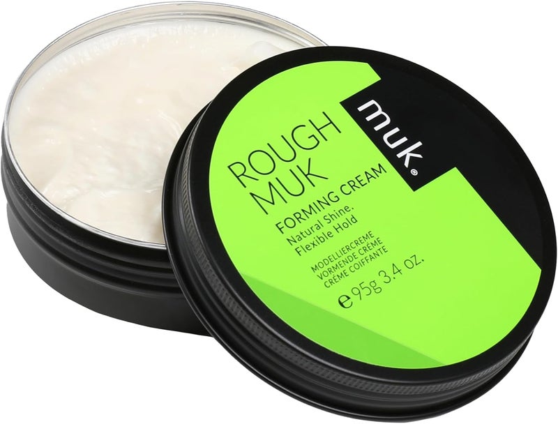 MUK. Muk Haircare Rough Forming Cream - 3.4 oz - Natural Shine and Flexible Hold - Image 2