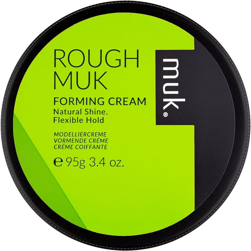 MUK. Muk Haircare Rough Forming Cream - 3.4 oz - Natural Shine and Flexible Hold - Image 1
