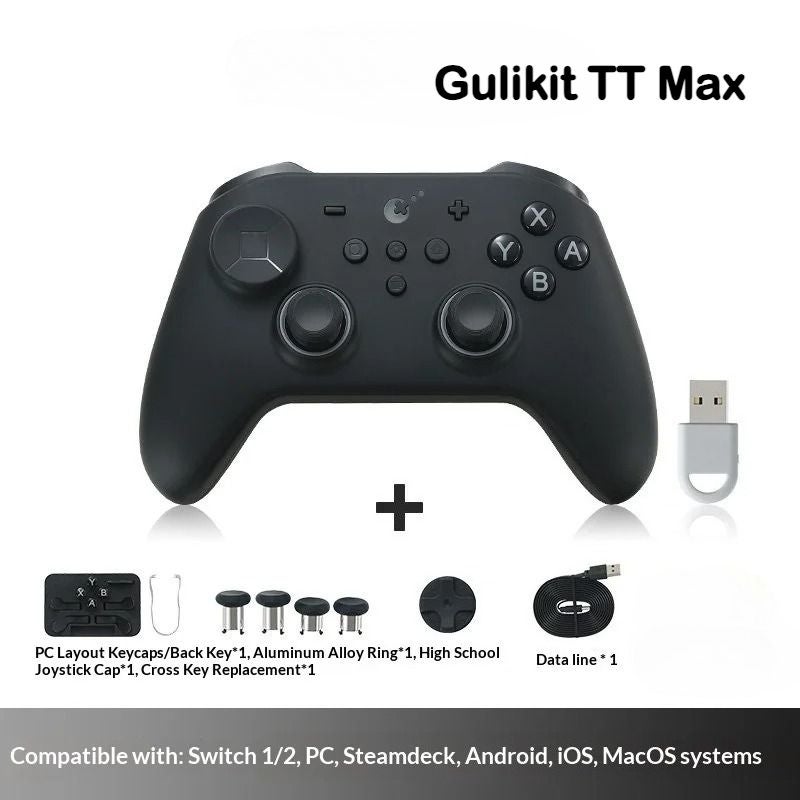 جوليكيت ملحقات ألعاب GuliKit Tt Max/Pro - أسود مطفي - Image 1