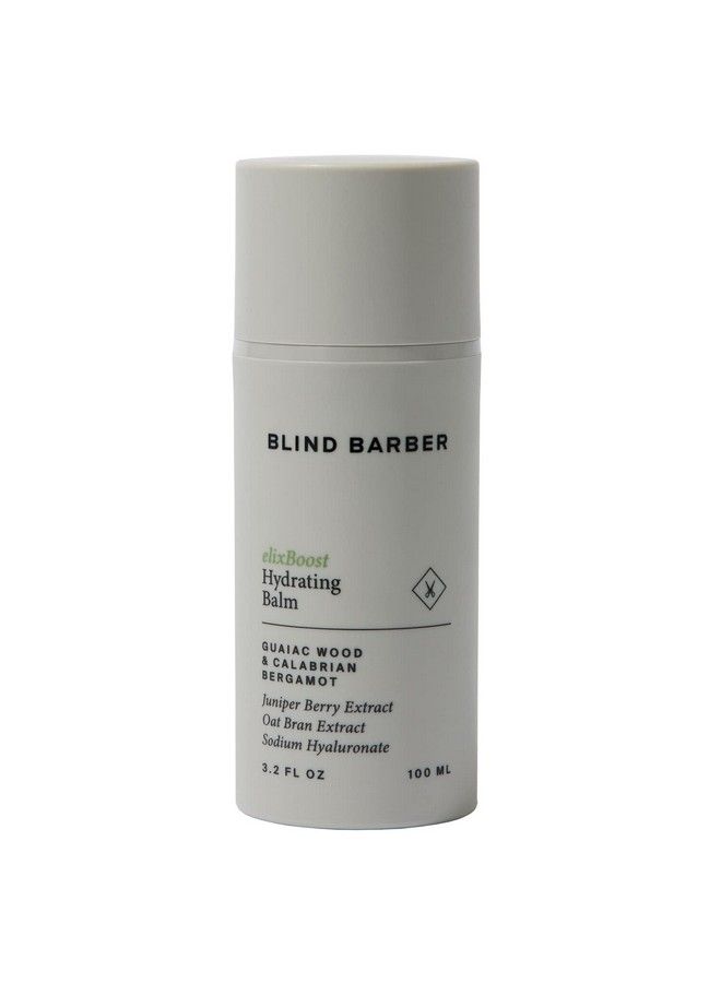 Blind Barber Elixboost Hydrating Balm Daily Face Moisturizer For Men Mens Antiaging Moisturizer With Juniper Berry Extract Hydrates & Protects Skin Barrier (3.2Oz / 100Ml) - Image 2