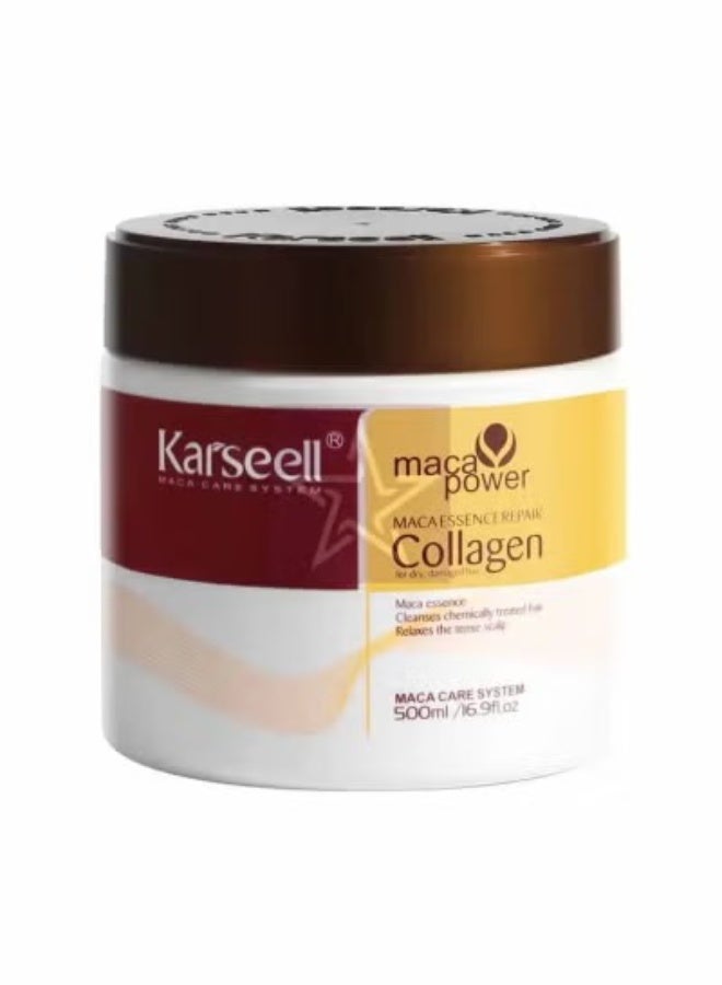 Karseell REPAIR COLLAGEN MASK FOR DRY DAMAGED HAIR 500ML - Image 1