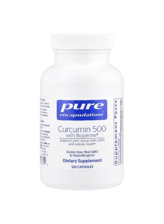 Pure Encapsulations, Curcumin 500 with Bioperine®, 120 Capsules - pzsku/Z6BC3E5423FE745CAE02FZ/45/_/1745236844/5b1e02a8-fa04-490f-83b5-3bb9fdfd37a9