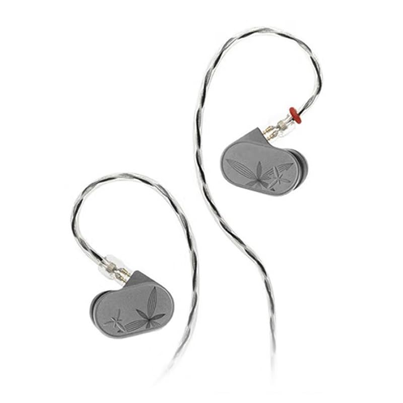 Moondrop LAN ll Earphone 4.4mm 3.5mm Plug 0.78mm Interchangeable Cable 10mm Double-Cavity HiFi in-Ear Wired Headphones (LAN II REF) - Image 1