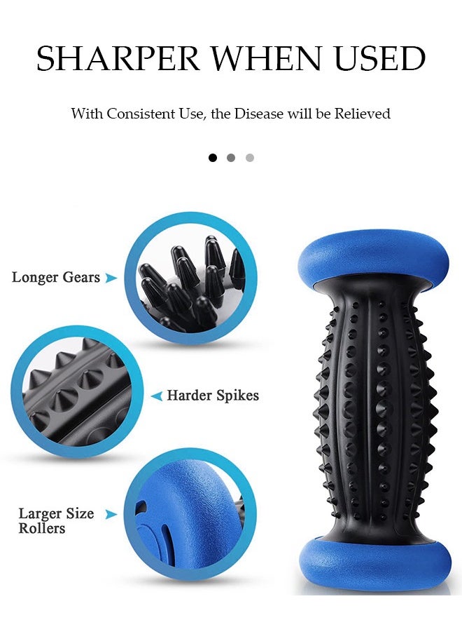 DUNISO 3 Pieces of Foot Roller Massage Ball,rolling Rolling Foot Fascia Ball Set, PVC Spike Ball，Yoga Ball, Used for Relieving Pain, Stress, and Relaxation  - Image 3