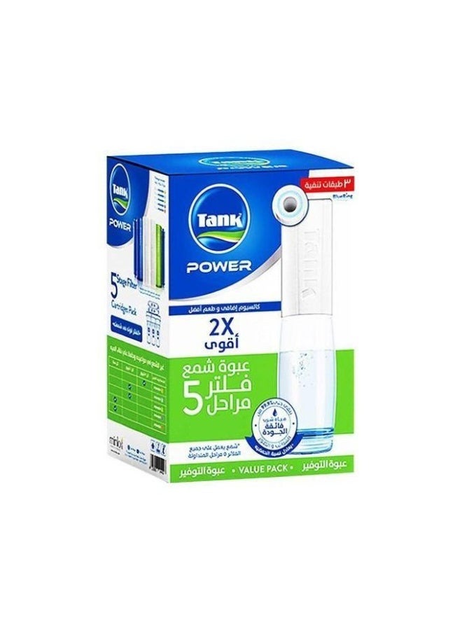 تانك شمعة فلتر تانك باور 5 مراحل - 2عبوه  - Image 3