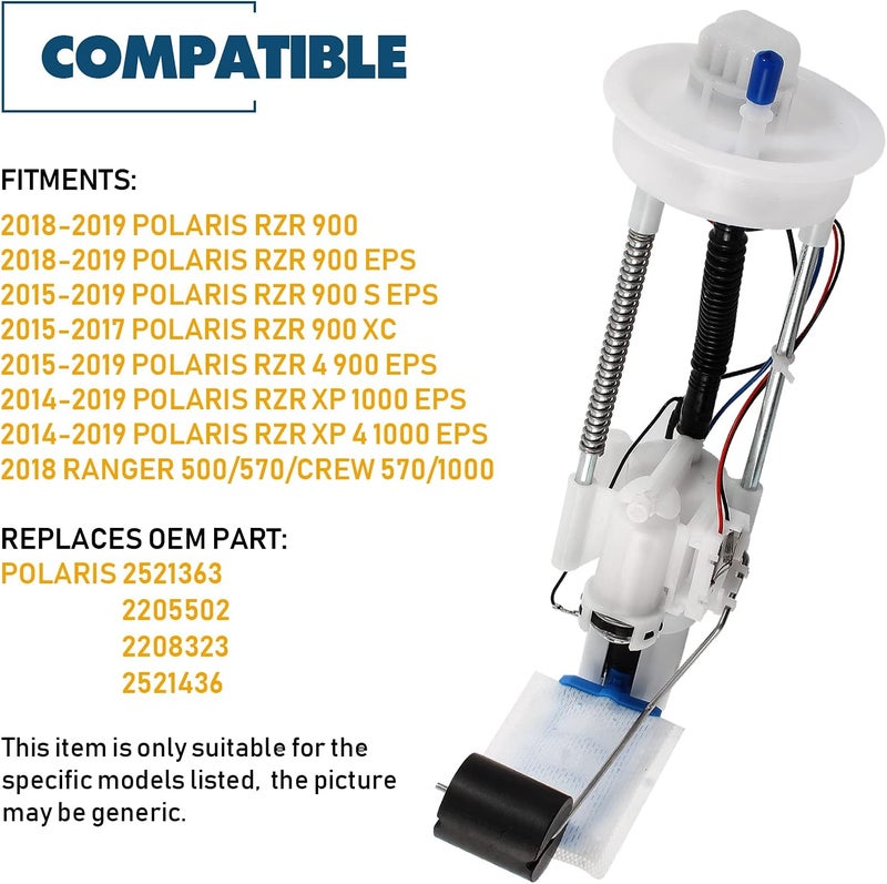 MODIGT OEM Fuel Pump Assembly for Polaris RZR 900 XP 1000 - Image 4