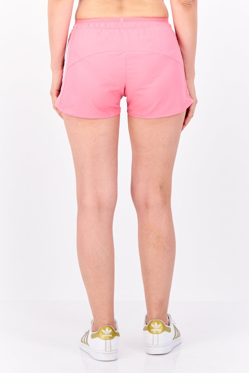 Adidas Women Sportswear Fit 3 Inseam Running Shorts, Pink  - Image 3