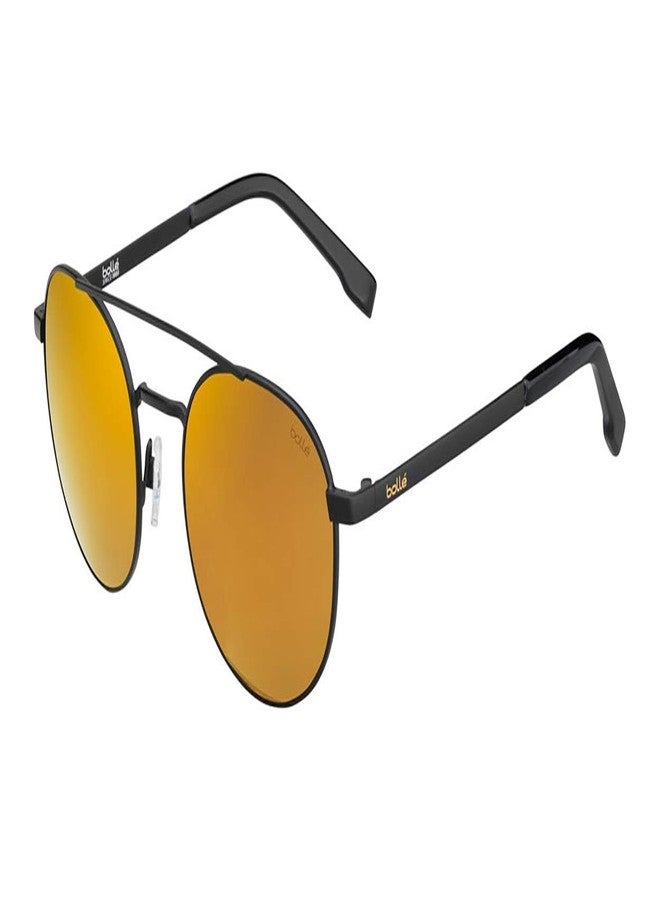 bollé OVA MATTE BLACK HD POL BROWN GOLD