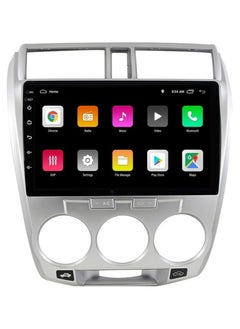 Android Car Stereo for Honda City 2008 2009 2010 2011 2012 2013 2GB RAM 32GB ROM 10 Inch Support Apple Carplay, MirrorLink WiFi BT, IPS Touch Screen with AHD Camera Included