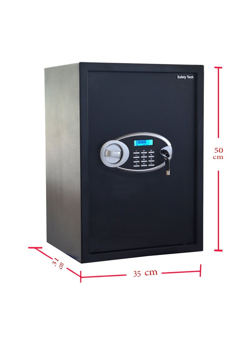 Safety Tech Electronic safe with a digital screen and dual storage space - from Safety Tech  - Image 2