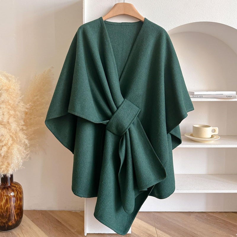 Gray Reversible Thermal Scarf For Men And Women Soft Warm Winter Wear Indoor Outdoor - Image 5