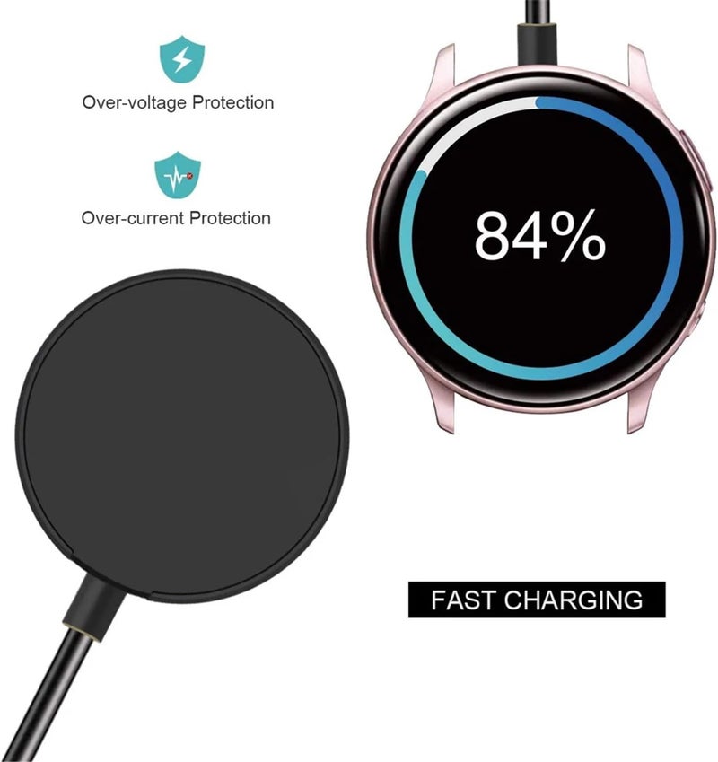 USB Charging Cable Charger Magnetic Wireless Charging Cord Dock for Samsung Galaxy Watch (Type-C) - Image 5