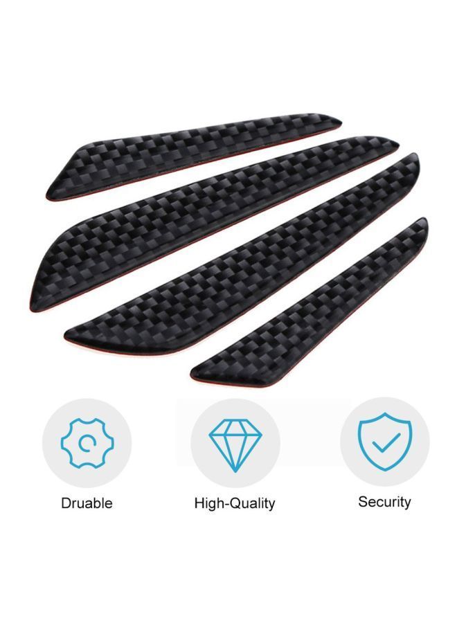NIBEMINENT 4-Piece Car Door Edge Guard Protective Strip - Image 2