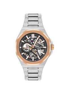 Lee Cooper Men's Watch, Automatic  Display and Metal Strap - LC07977.530, Silver  - Image 1