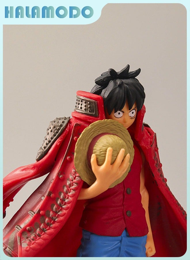 HALAMODO One Piece Handsome Perpetual Calendar Luffy Figure Model,  Doll Ornament, Fashionable Toy 20 cm - Image 2