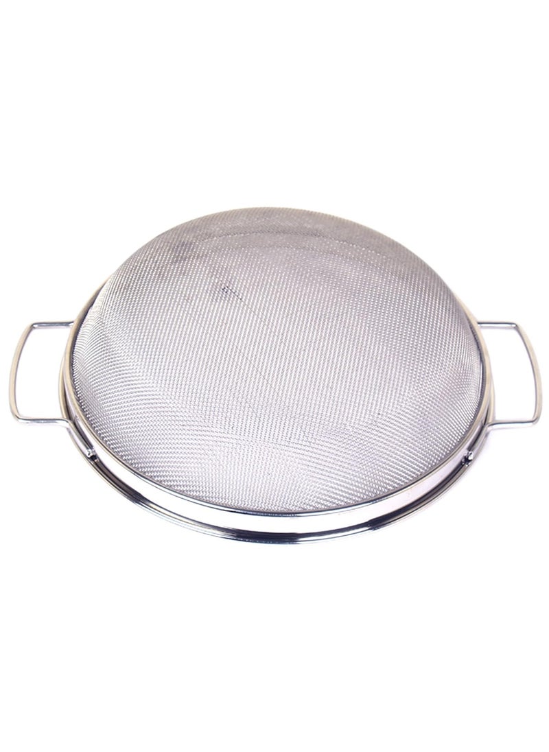 Darkness - DARKNESS Stainless Steel Puran Jali/Chalani/Strainer | Mesh for Sieving and Pulping of Food Grain and Mango (8IN) - Image 1