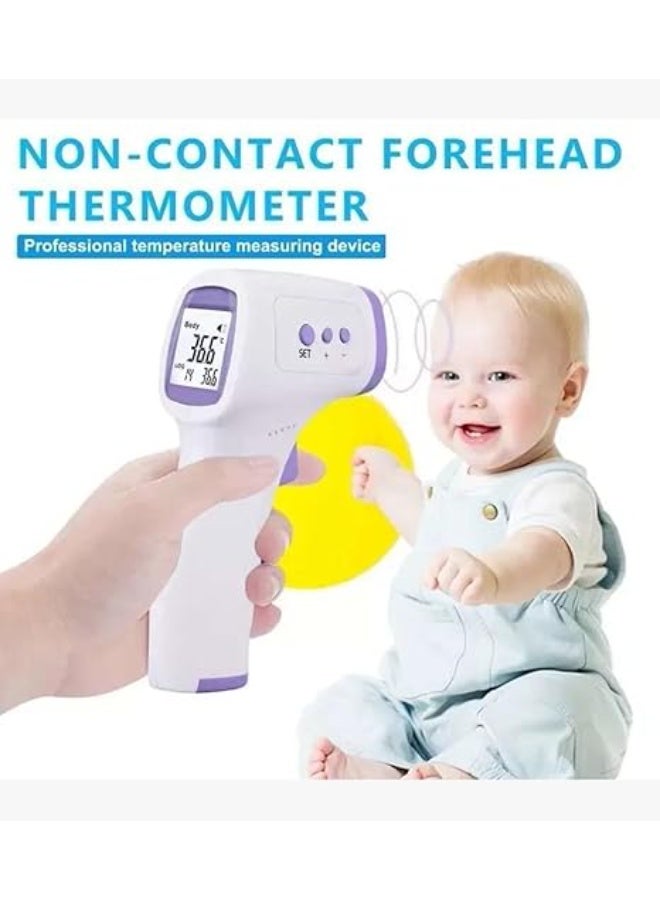 Infrared Thermometer - Fast & Accurate Non-Contact Temperature Measurement for Adults & Kids - Image 3