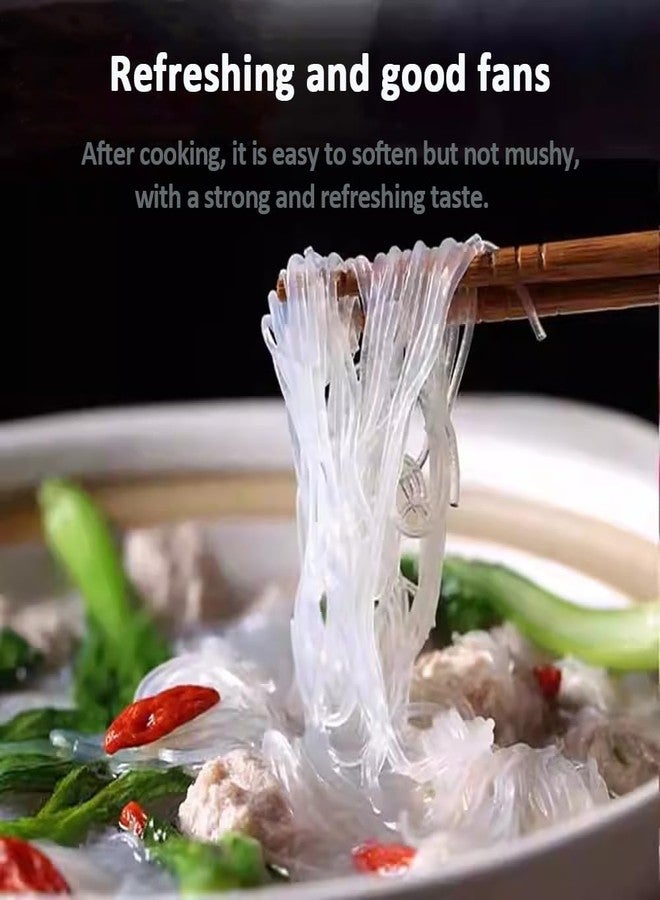 Nakazawa 17.6oz Rice Noodles,LungKuw Glass Noodle,Vermicelli,Mung Beans Made Fine,Vermicelli Rice Noodles,Multiple Cooking Methods - Image 5