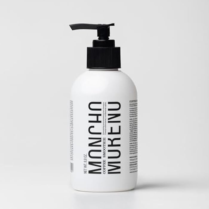 MONCHO MORENO Coffee Smoothie - Activating & Volumizing Shampoo for Fine & Thin Hair, Strengthening & Energizing Hair Cleanser with Caffeine for Fuller, Healthier-Looking Hair (8.8 Fl Oz) - Image 1