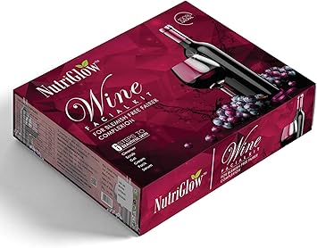NutriGlow Wine Facial Kit 6Pieces Skin Care Set with Deep Cleanser Exfoliating Scrub Nourishing Gel Whitening Cream Mask Pack And Face Serum for Anti Aging Skin Care Kit For Women 85OZ03Oz - Image 2