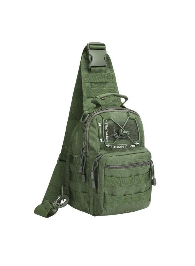 Surfexa Shoulder Tactical Military Bag Pouch | 7.87 X 5.51 X 9.87 inches, Army Green - Image 1