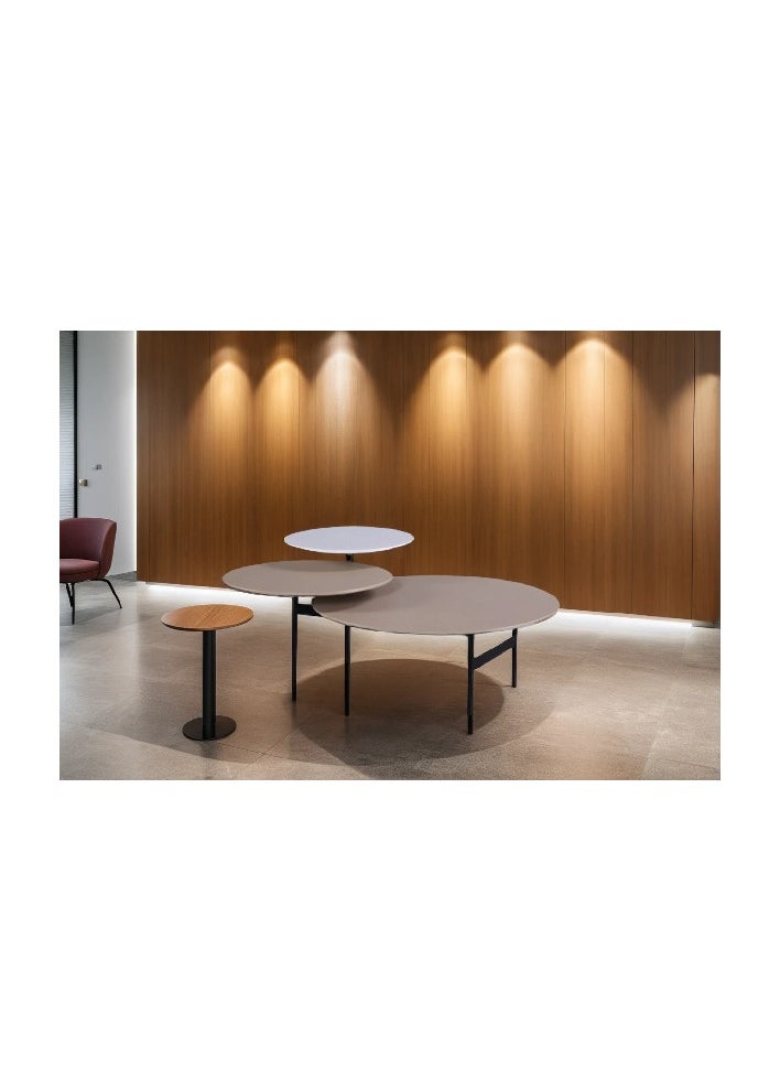 Neo Front Neo Front Modern Powder Coated MDF Coffee Table with Metal Legs  XPFN-NFC05-P057 125 * 85 * 45 cm  - Image 4