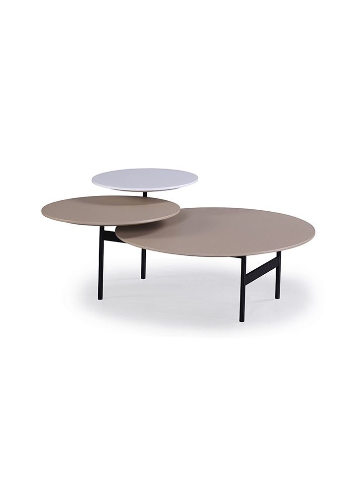 Neo Front Modern Powder Coated MDF Coffee Table with Metal Legs  XPFN-NFC05-P057 125 * 85 * 45 cm - pzsku/Z6BC51507A898A2BE9CB8Z/45/_/1738588643/a6b48ff7-27c3-47cf-ae25-d87db63683a0