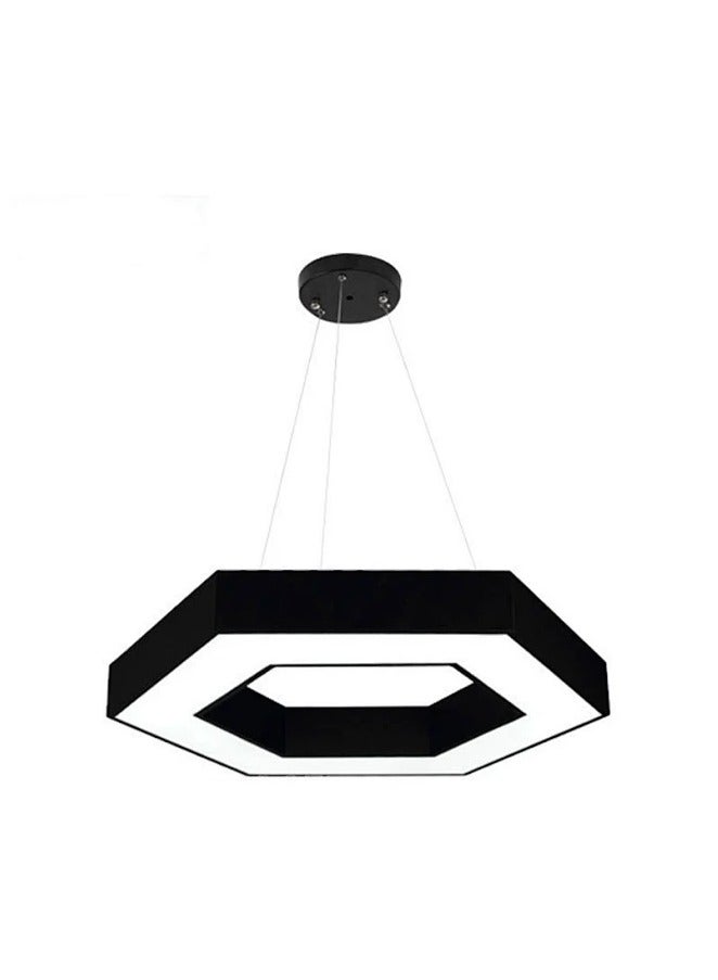 Sumkyle led office pendant light simple pendant wire light creative hexagonal light commercial lighting shaped light gym - Image 5