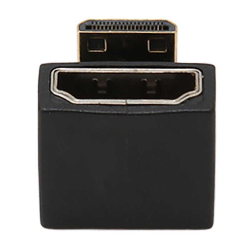Mini Hd Adapter 180 Degree Angled Aluminium Alloy Housing - 8K 60Hz 48Gbps Transmission Converter with Led Indicator for Laptop, Video Camera, Raspi 4 & Tablet - Image 1