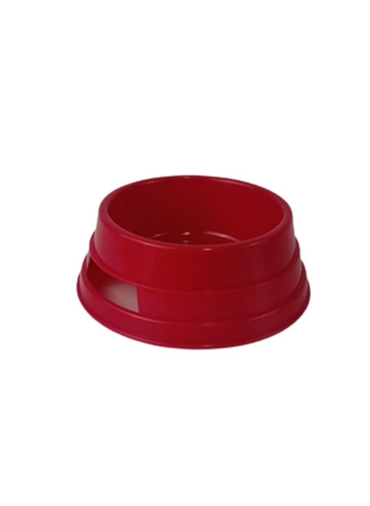 Naomi Plastic round bowl for dogs food 14cm 