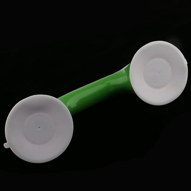 klarako 11" Strong Suction Cup Helping Handle Safety Grab Bar Handrail Bath Tub Bathroom Shower Armrest for Children Elderly  Green, as described - Image 3