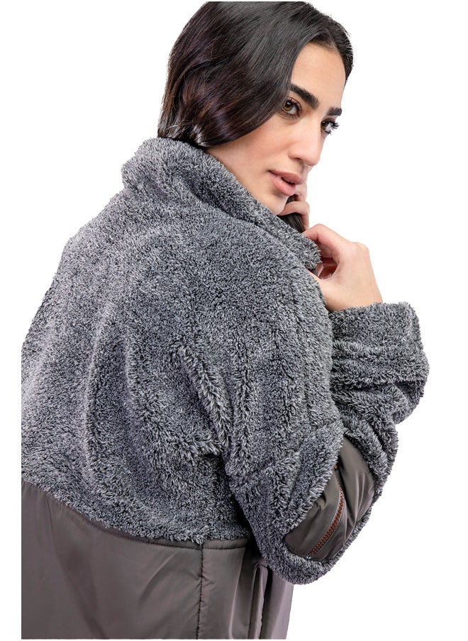 Youthful - Fleece Pullover Faux Fur - Image 1