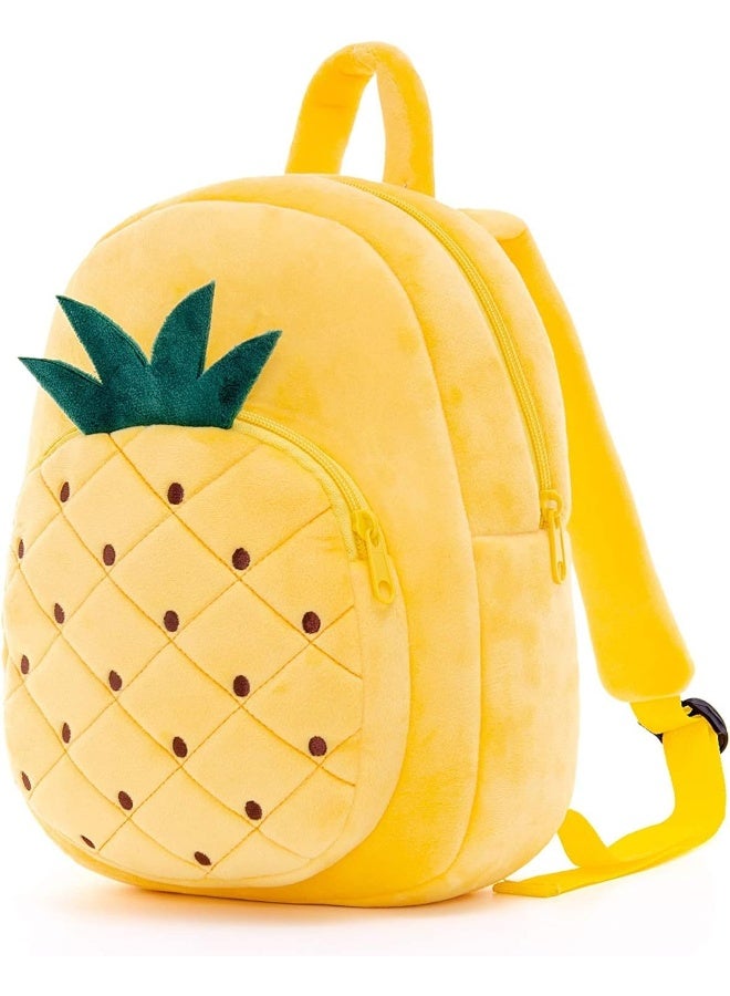 بلو تري حقيبة ظهر لطيفة للأطفال من بلو تري، حقيبة سفر صغيرة من القطيفة على شكل حيوانات كرتونية للأطفال البنات والأولاد من عمر 1 إلى 5 سنوات - Image 1