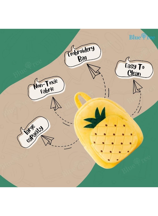 بلو تري حقيبة ظهر لطيفة للأطفال من بلو تري، حقيبة سفر صغيرة من القطيفة على شكل حيوانات كرتونية للأطفال البنات والأولاد من عمر 1 إلى 5 سنوات - Image 4