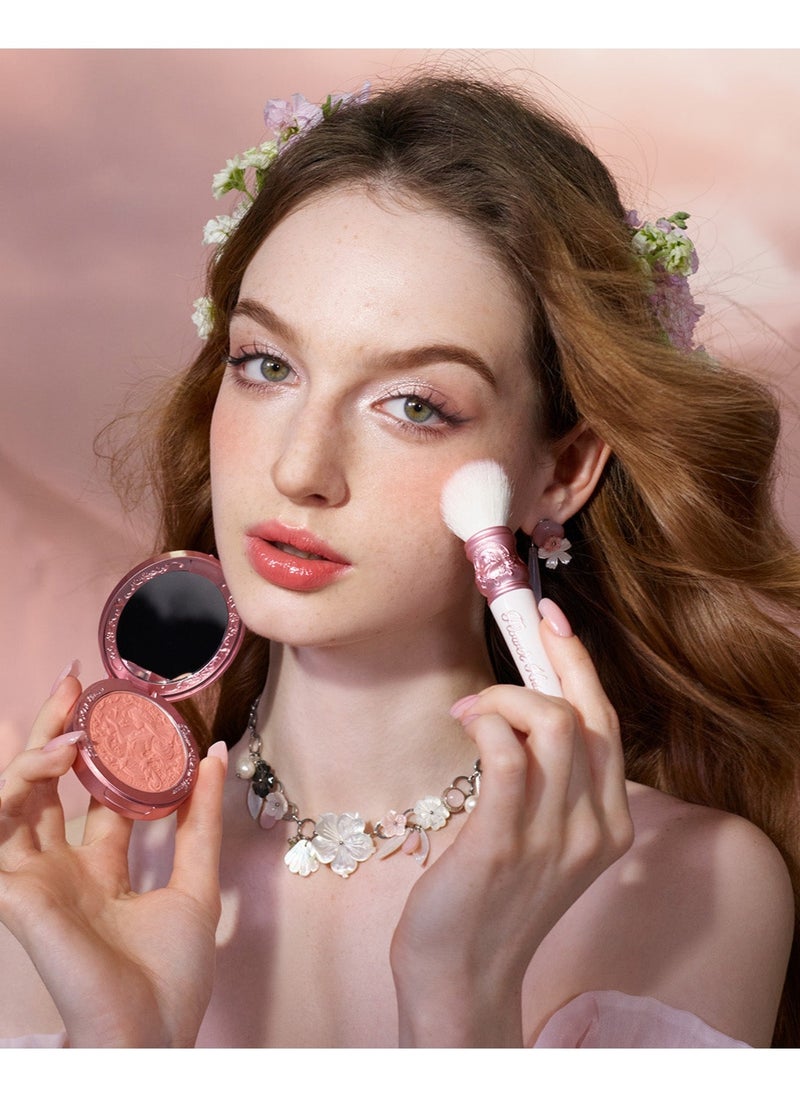 Flower Knows - Midsummer Fairytales Collection Blush Brush Makeup Tool For Flawlessly Contouring And Defining With Powder Blush  Bronzer-01 White Vanilla - Image 1