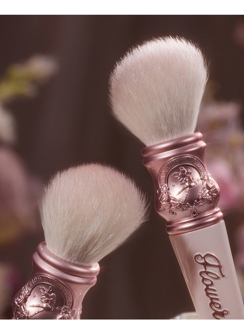 Flower Knows - Midsummer Fairytales Collection Blush Brush Makeup Tool For Flawlessly Contouring And Defining With Powder Blush  Bronzer-01 White Vanilla - Image 1
