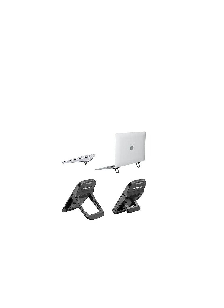 Nillkin - Computer Keyboard Stand for Desk with 3 Adjustable Angles, Flip Keyboard Riser Feet for Most Keyboards, Laptop Stand for MacBook, Dell, HP and Other 10-17 Inches Laptop, Black - Image 1
