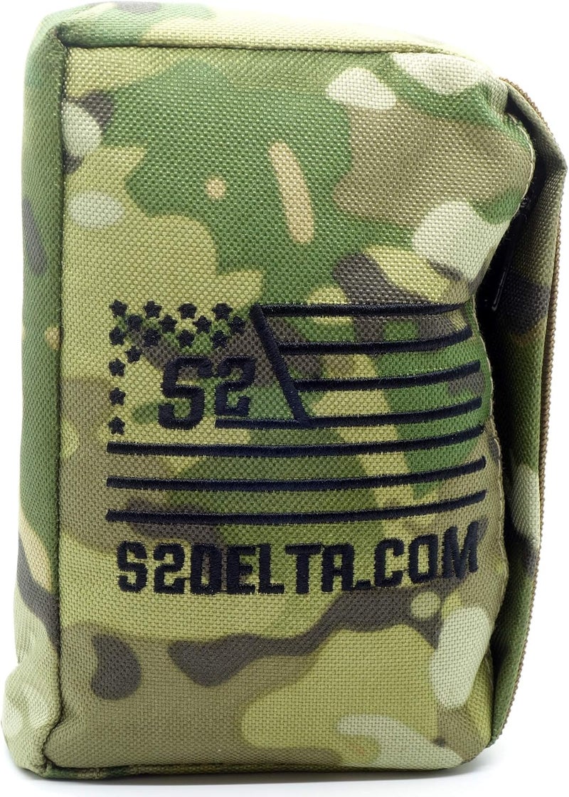 S2Delta Tactical Rear Squeeze Bag, Shooting Rest, Rifle Rest, Long Range Shooting Rest, PRS Precision, Medium Barricade Bag, - Image 1