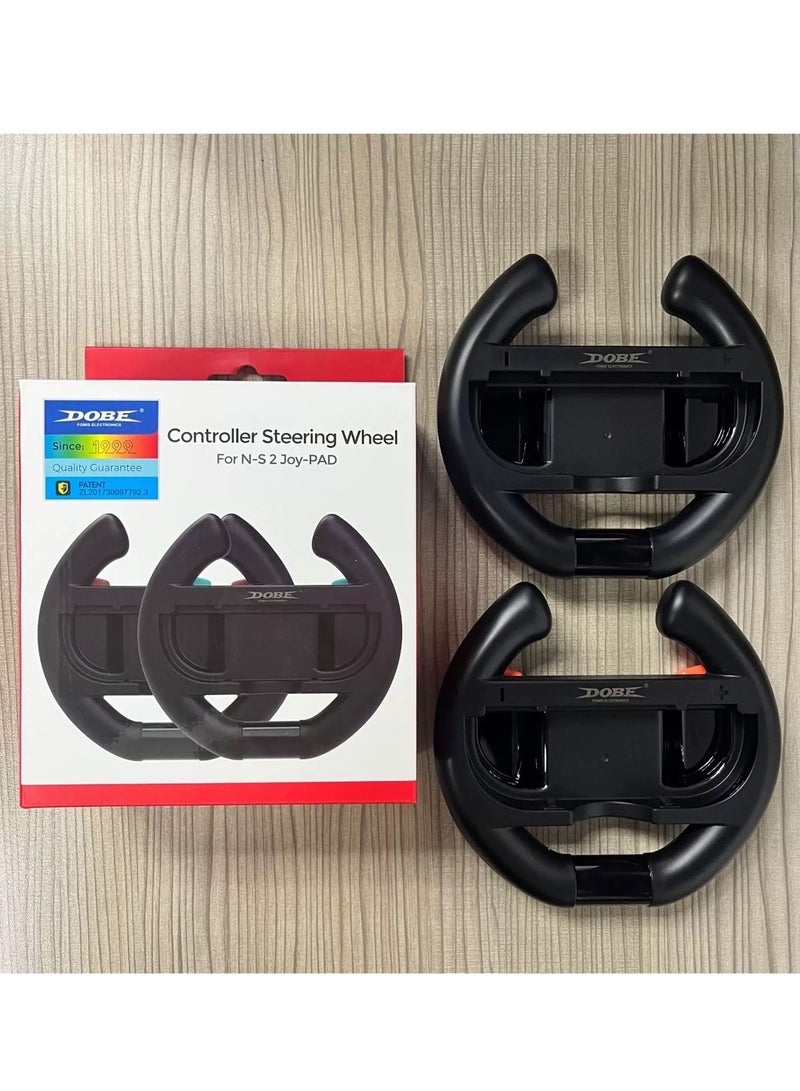 2PCS Switch 2 Racing Steering Wheel Grip | Enhance Your Gaming Fun | TNS-3195 
