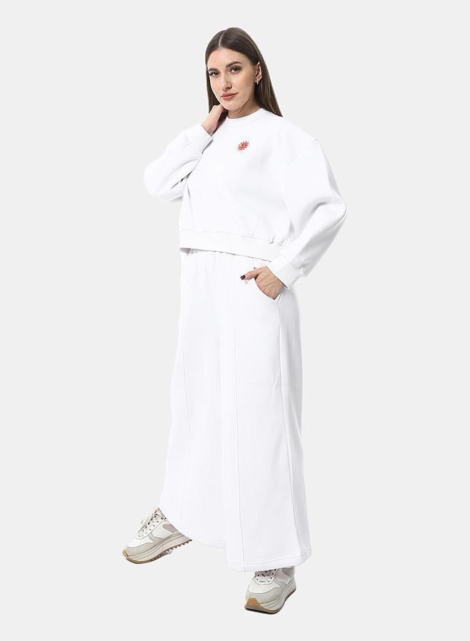 XTCY Milton pajamas paint the sun white women white 2XL B9-white-2XL - Image 2