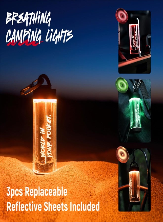 VSGO Pocket Ranger Firefly 5-in-1 Rechargeable Camping Lantern – EDC Headlamp, Mini Flashlight, Ambient & Signal Light, Waterproof & Lightweight for Hiking, Outdoor & Emergency (Black) - Image 5