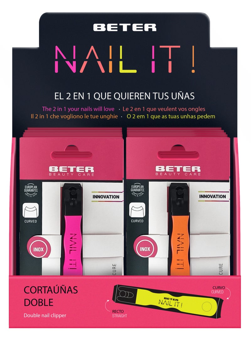 BETER - Nail it! Double nail clipper - Image 1