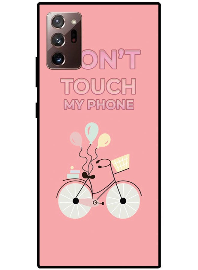 EYE CATCH Protective Case Cover For Samsung Galaxy Note 20 Ultra Smart Series Printed Protective Case Cover for Samsung Note 20 Ultra Don’t Touch My Phone - Image 1